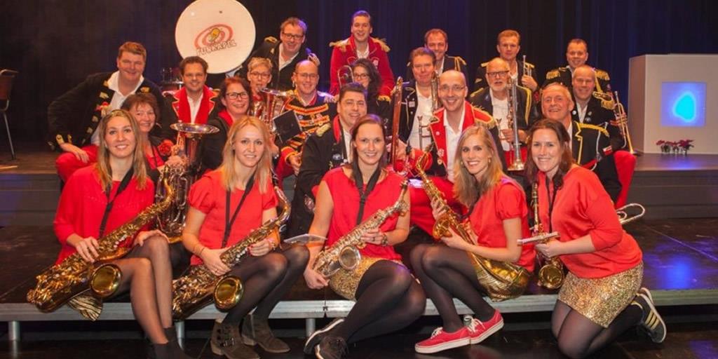 Funkapel Berlicum op ons terras